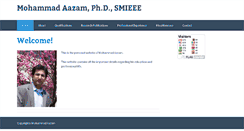 Desktop Screenshot of aazamcs.com